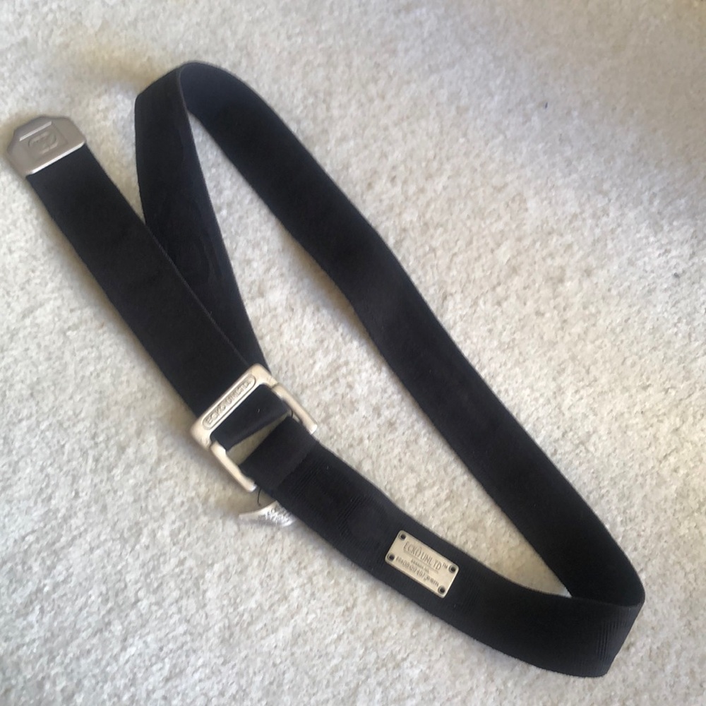 Vintage Ecko Unlimited mens canvas and metal belt